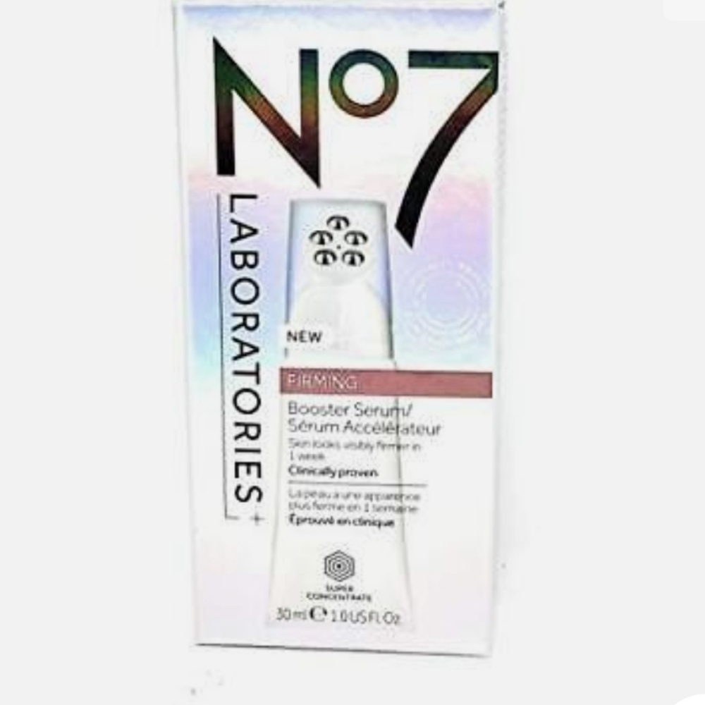 No7 NEW Firming Booster Serum Super Concentrate (30ml/1oz) NEW SEALED IN BOX